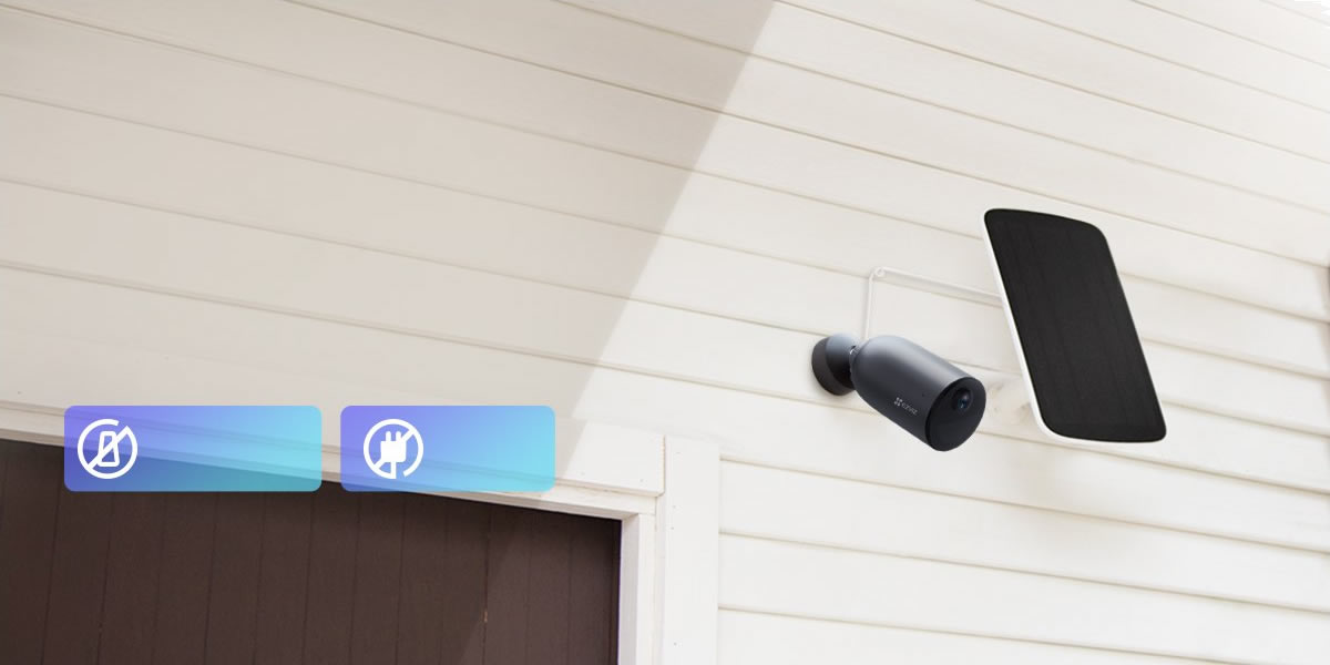 Camara Wifi IP Exterior vision nocturna sensor movimiento microfono