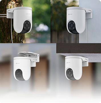 KIT CAMARA WIFI EXTERIOR  H8C PRO 3K + TARJETA DE MEMORIA DE 64 GB