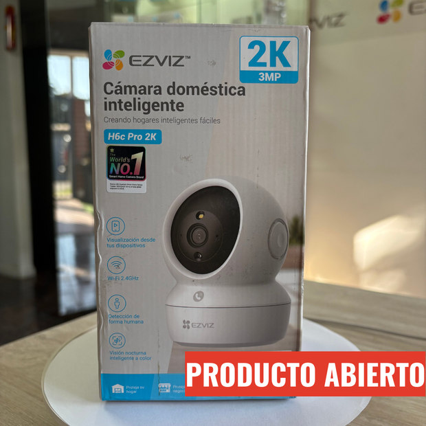 Camara de seguridad h6c pro 2k ezviz open box