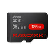 Tarjeta Micro SD SanDisk 128GB para Cámaras de Seguridad