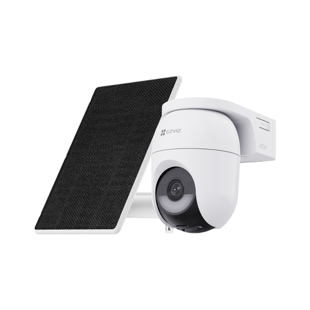 KIT CAMARA DE SEGURIDAD WIFI CON BATERIA CB8 LITE CON PANEL SOLAR EZVIZ