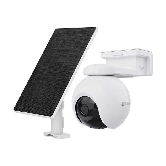 Kit Cámara 4G + Wifi Ezviz EB8 Pro 4K con Panel Solar 8W