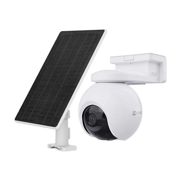 Kit Cámara 4G + Wifi Ezviz EB8 Pro 4K con Panel Solar 8W