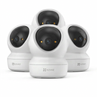 Pack 4 Cámaras Interior Ezviz H6C G1 2K Wifi