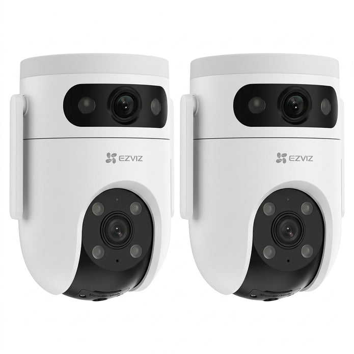 Pack 2 Cámaras Exterior Ezviz H9C Dual 3K Wifi Doble Lente
