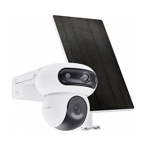 Kit Cámara 4G + Wifi Doble Lente Ezviz HB90X 2K+ con Panel Solar