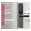 Cerradura Inteligente Ezviz DL05 Wifi Huella Dactilar Pin y Teclado Táctil