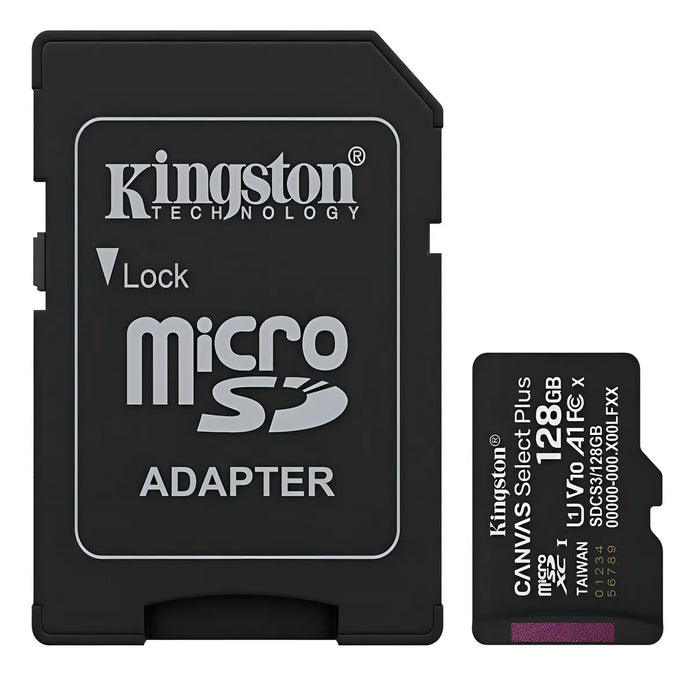 Tarjeta De Memoria Micro Sd Kingston Canvas Select Plus 128gb