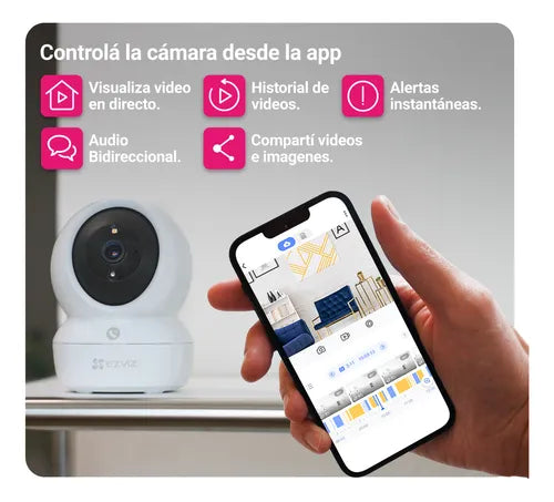 Camara de seguridad H6C pro 3K (5mp) ezviz