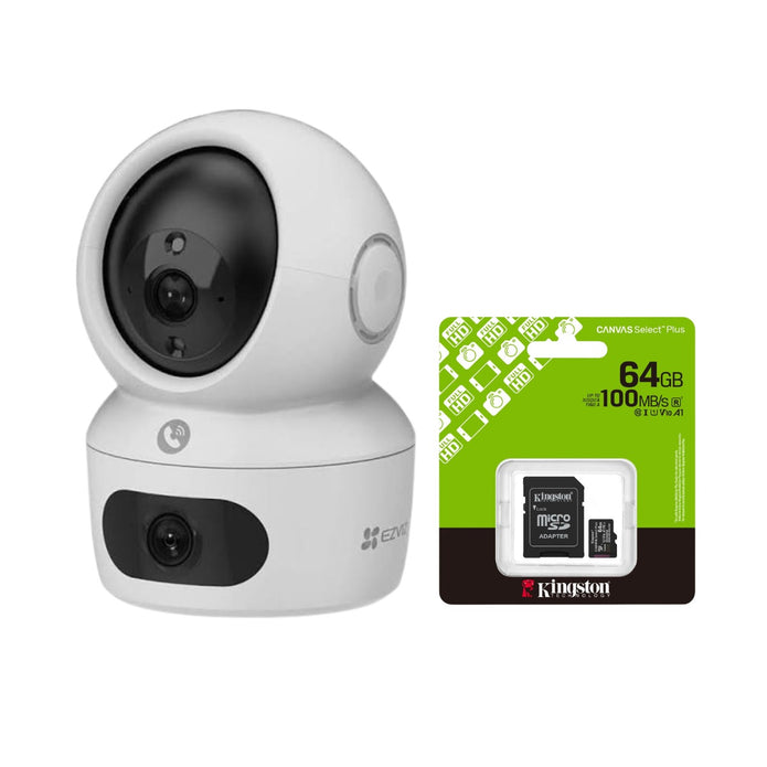 Kit Cámara H7C Dual + Tarjeta de Memoria de 64GB
