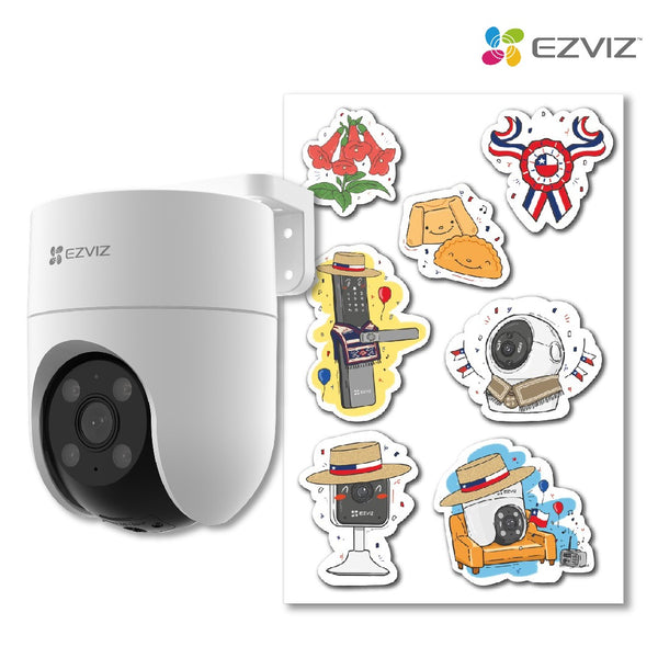 CAMARA DE SEGURIDAD WIFI H8C PRO 2K EZVIZ
