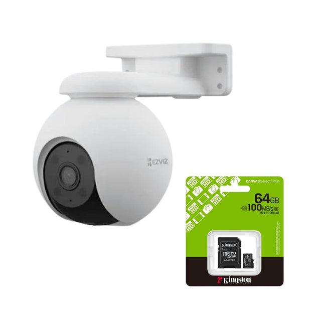 Kit Cámara H8 Pro 3K + Tarjeta de Memoria de  64GB