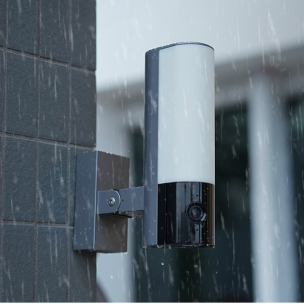 Camara inteligente EL3 2K con luz de pared ezviz