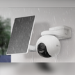 KIT CAMRA DE SEGURIDAD EB8 PRO 4K 4g+WIF CON PANEL SOLAR 8W EZVIZ