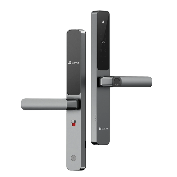 CERRADURA INTELIGENTE CON HUELLA CODIGO Y TAG PARA PUERTAS DE PVC DL06 EZVIZ