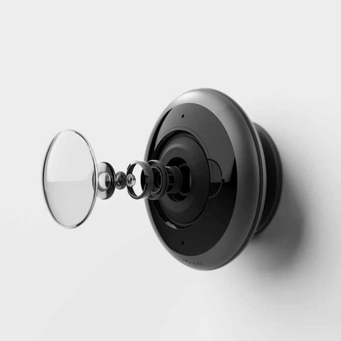 CAMARA INTELIGENTE OJO DE PEZ PANORAMICA E4P 3K EZVZ
