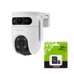 KIT CAMARA WIFI H9C 2K EZVIZ + TARJETA DE MEMORIA DE 64 GB