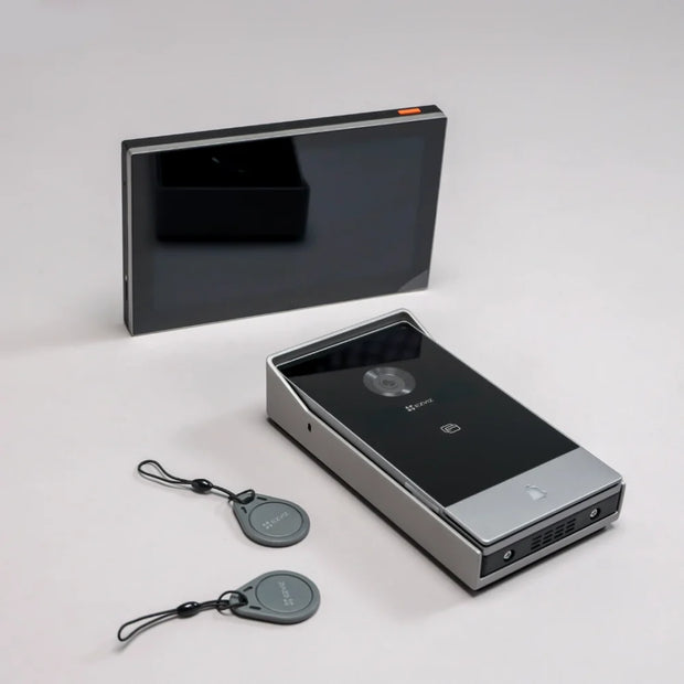 KIT VIDEO PORTERO 3MP HP7 2HILOS WIFI CS-HP7-R101-1W2TFC EZVIZ