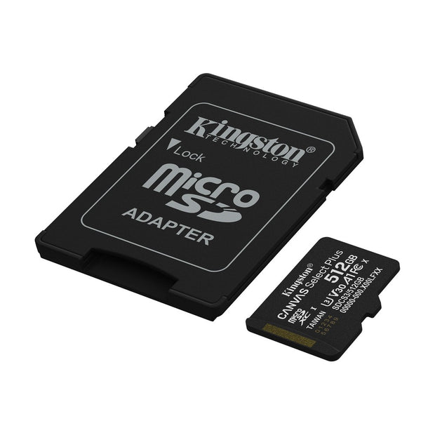 Tarjeta Micro SD Kingston Canvas Select Plus 512GB