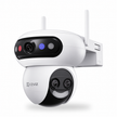 Camara Wifi de Triple lente a bateria HB90F + Panel solar EZVIZ