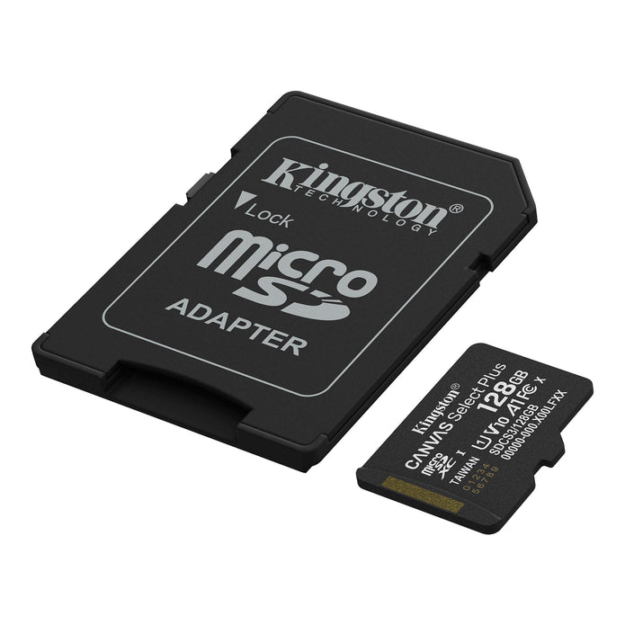 Tarjeta De Memoria Micro Sd Kingston Canvas Select Plus 128gb
