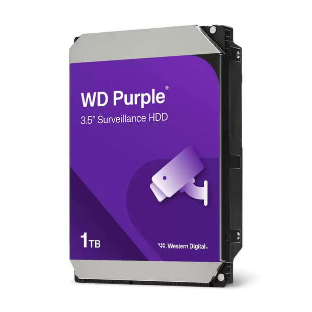 Disco Duro Sata 1Tb Purple Surveillance 64Mb Intellip Western Digital