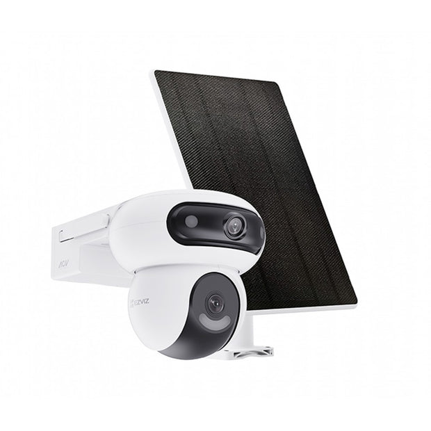 KIT CAMARA DE SEGURIDAD DOBLE LENTE HB90X 4G+WIFI 2K+ (4MP) CON PANEL SOLAR EZVIZ