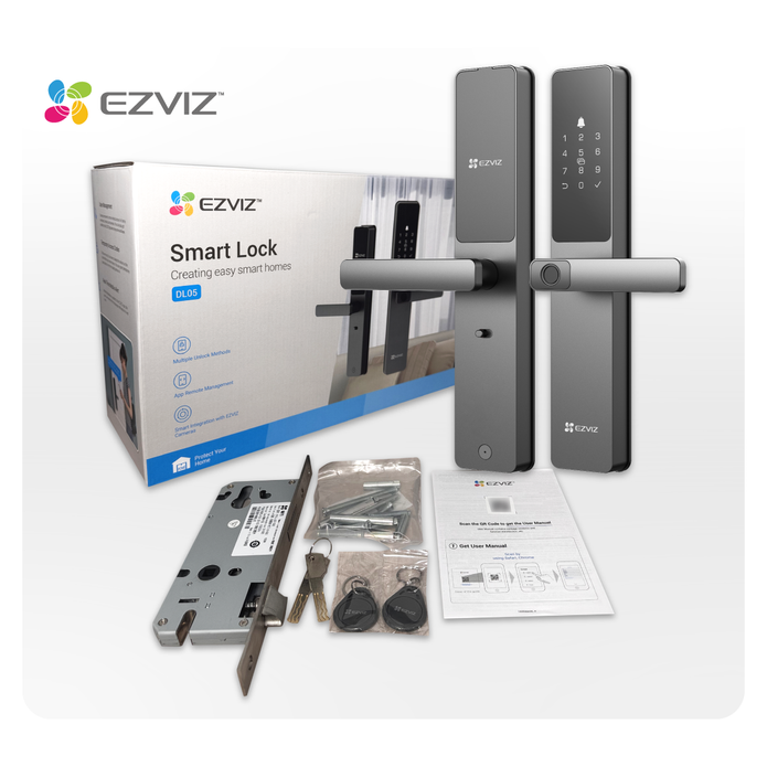 Cerradura Inteligente Ezviz DL05 Wifi con Huella (5085)