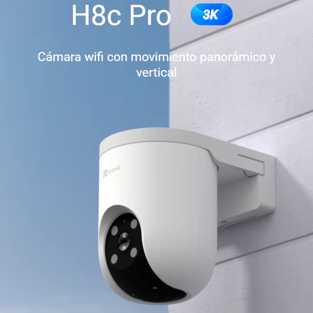 CAMARA DE SEGURIDAD WIFI H8C PRO 3K EZVIZ