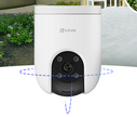 Cámara de seguridad wifi H8C pro 2K+ (4mp) EZVIZ